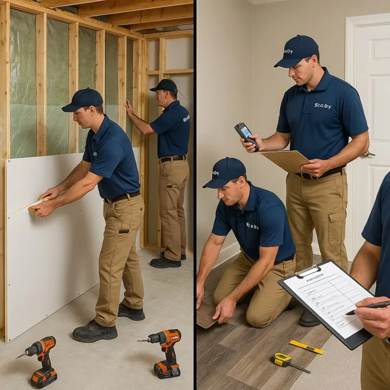 Repairs and Reconstruction process in Lampeter, PA