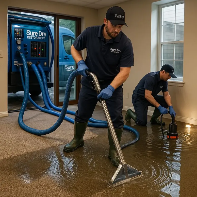 Water Extraction and Removal process in Lampeter, PA